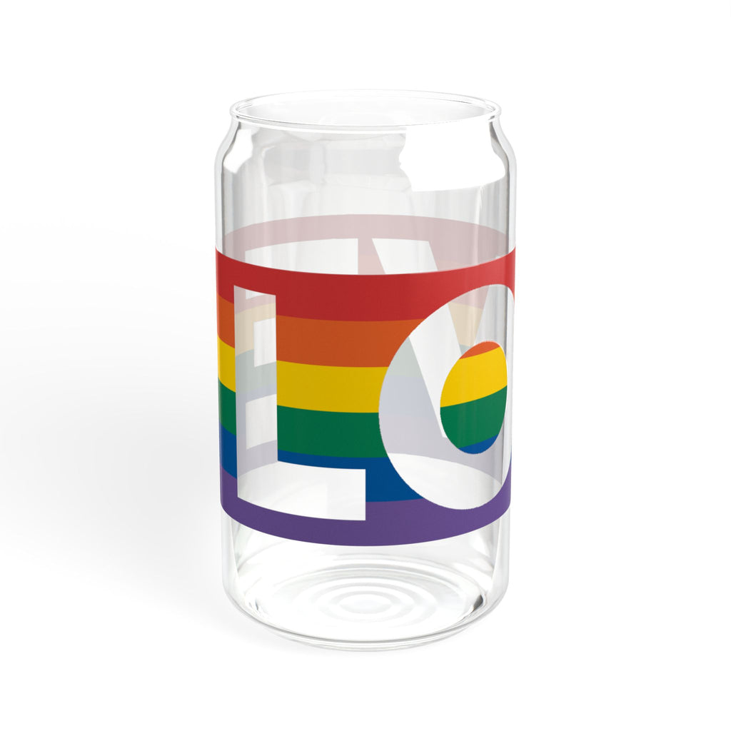 Live In Love 16oz Sipper Glass