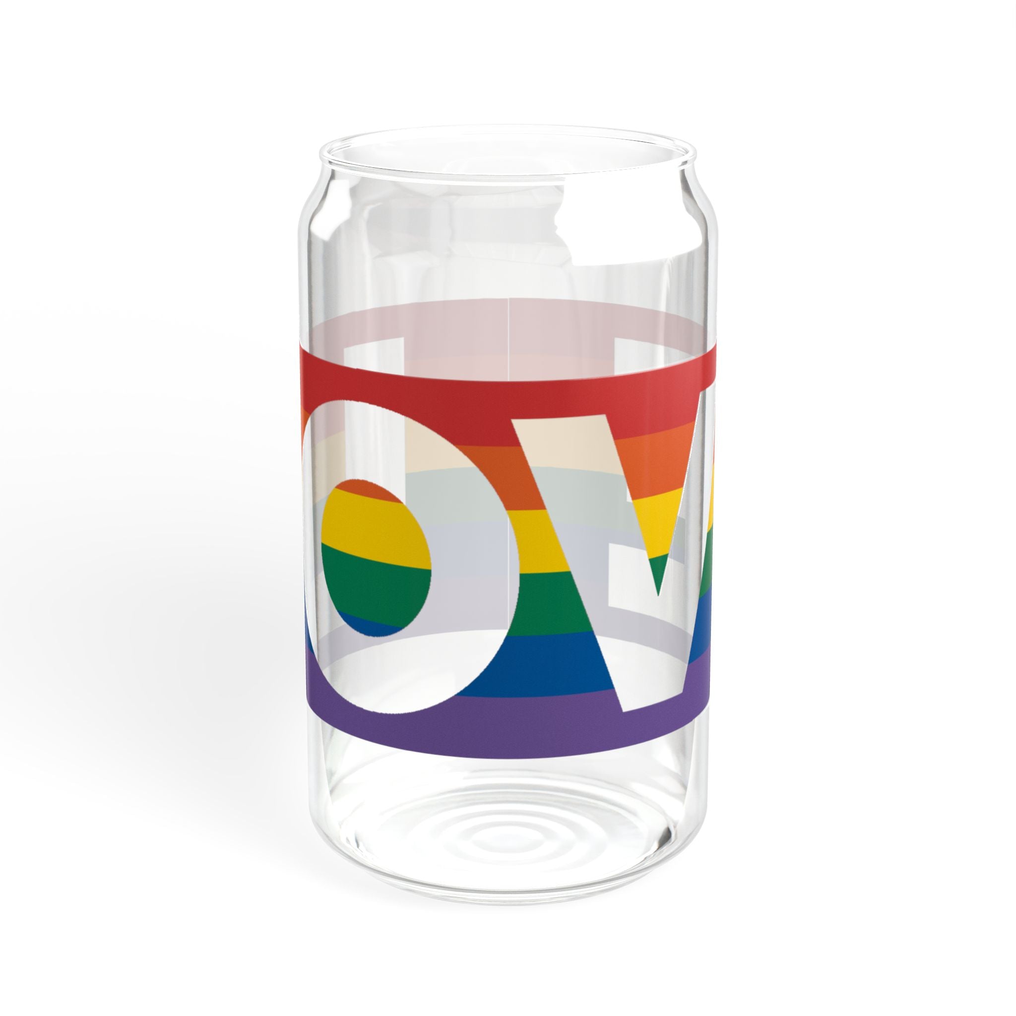 Live In Love 16oz Sipper Glass