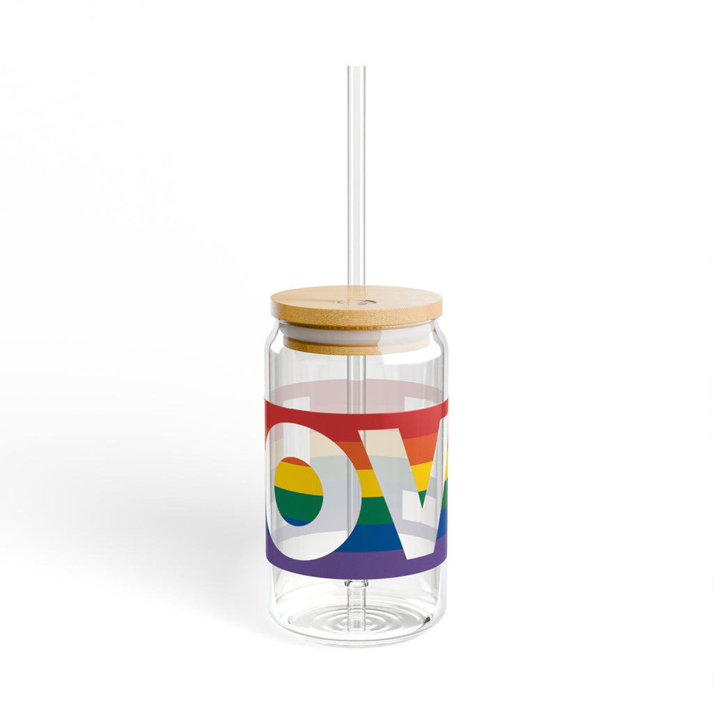 Live In Love 16oz Sipper Glass