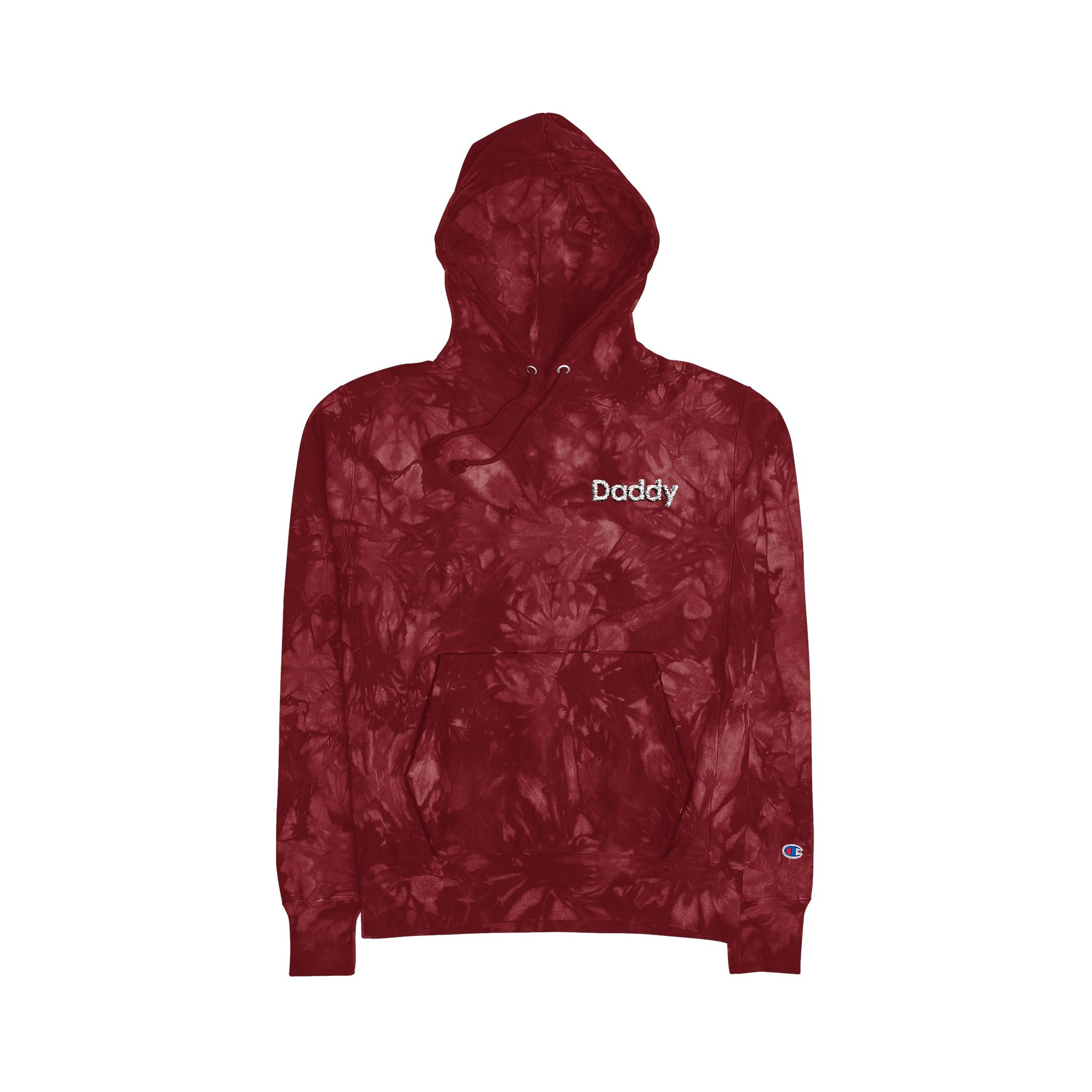 Embroidered Daddy Tie-Dye Hoodie | Unisex Champion Comfort - JosephandMichael