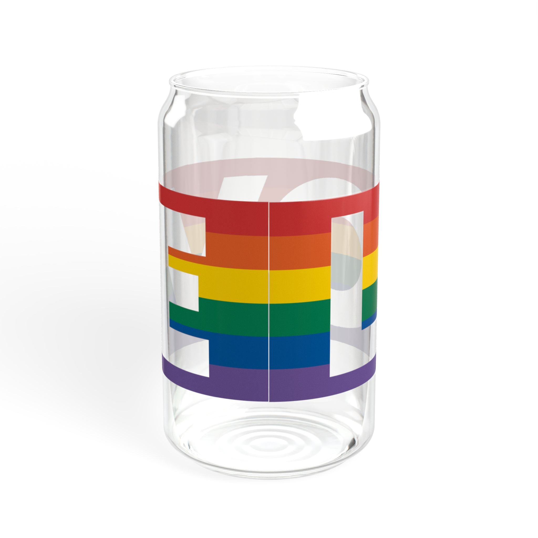 Live In Love 16oz Sipper Glass