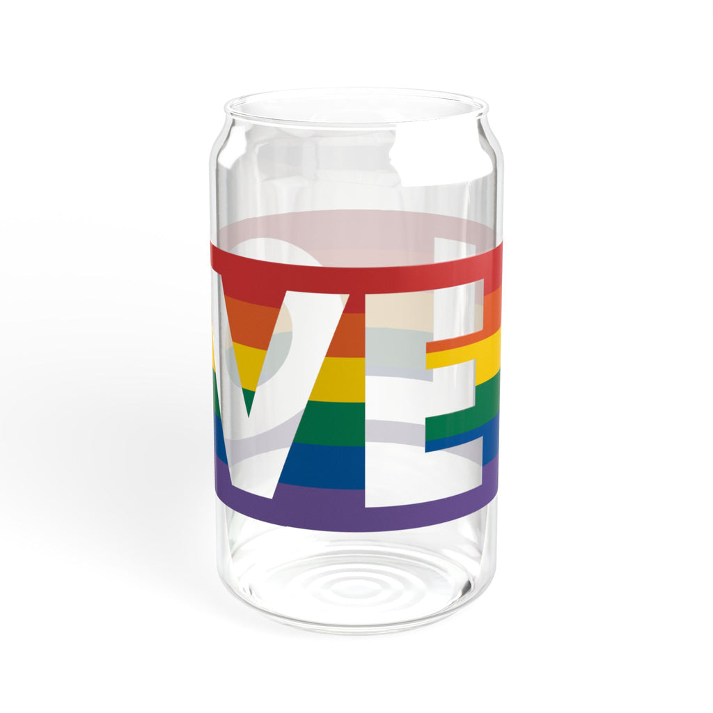 Live In Love 16oz Sipper Glass