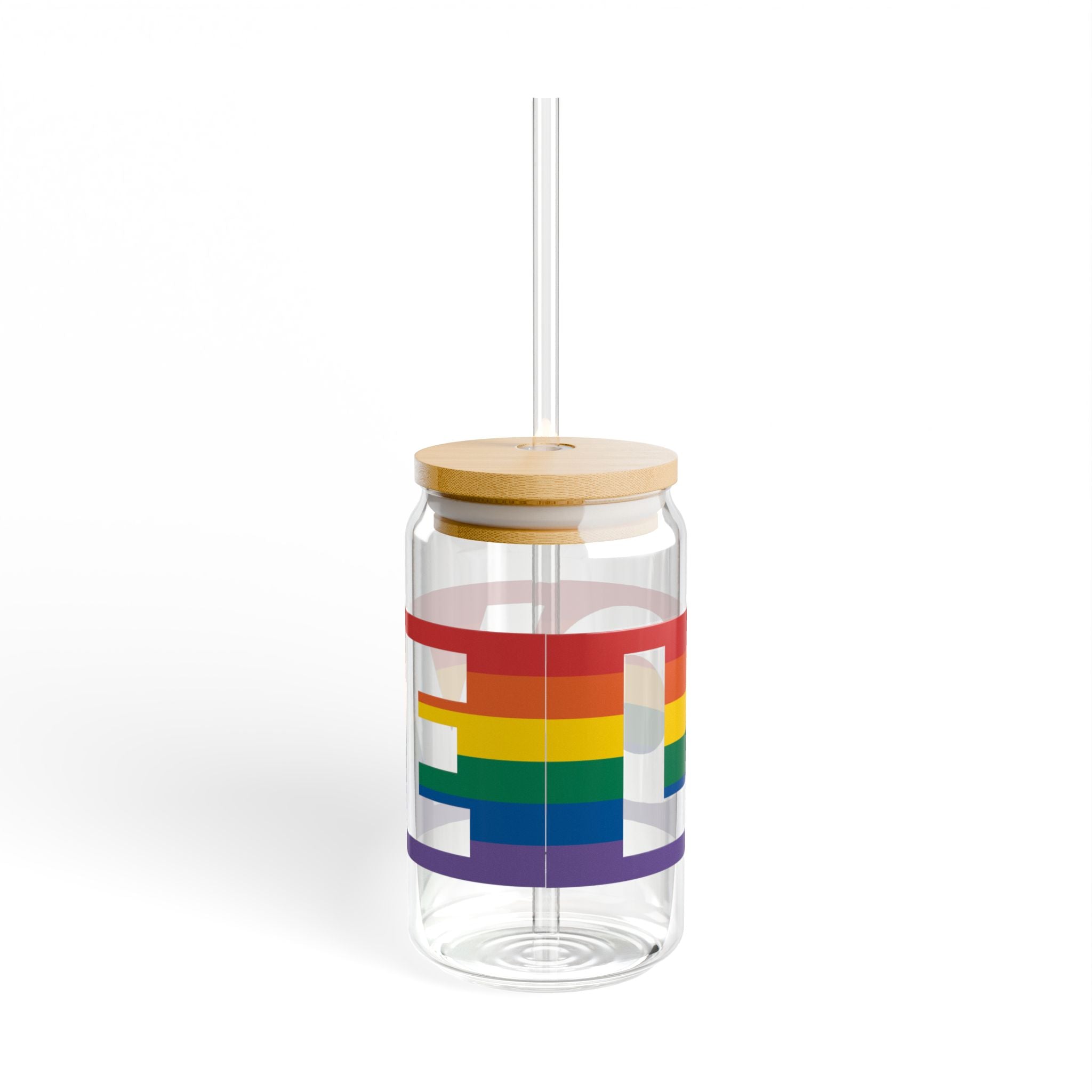 Live In Love 16oz Sipper Glass