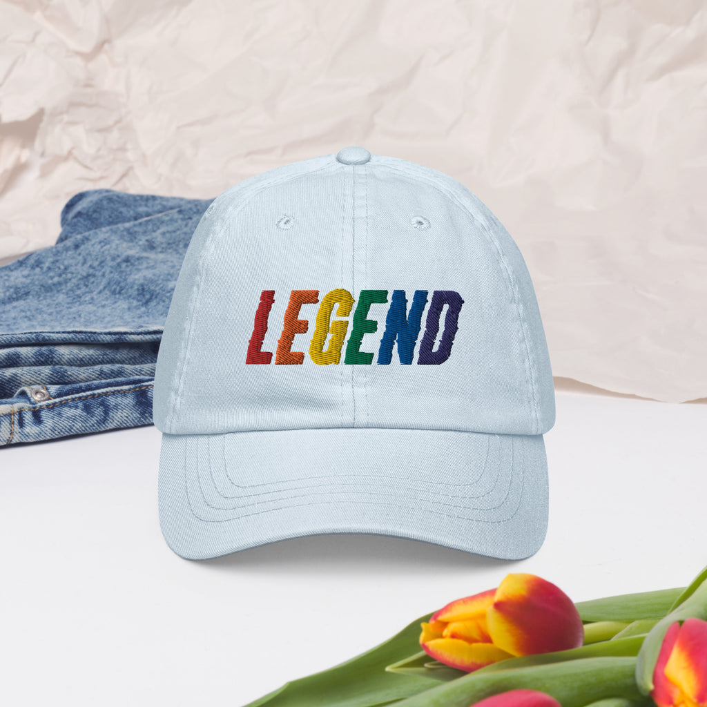 Pride Legend - Pastel baseball hat - JosephandMichael