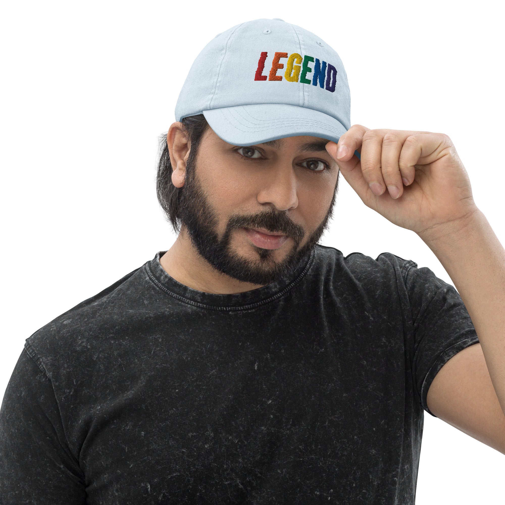 Pride Legend - Pastel baseball hat - JosephandMichael