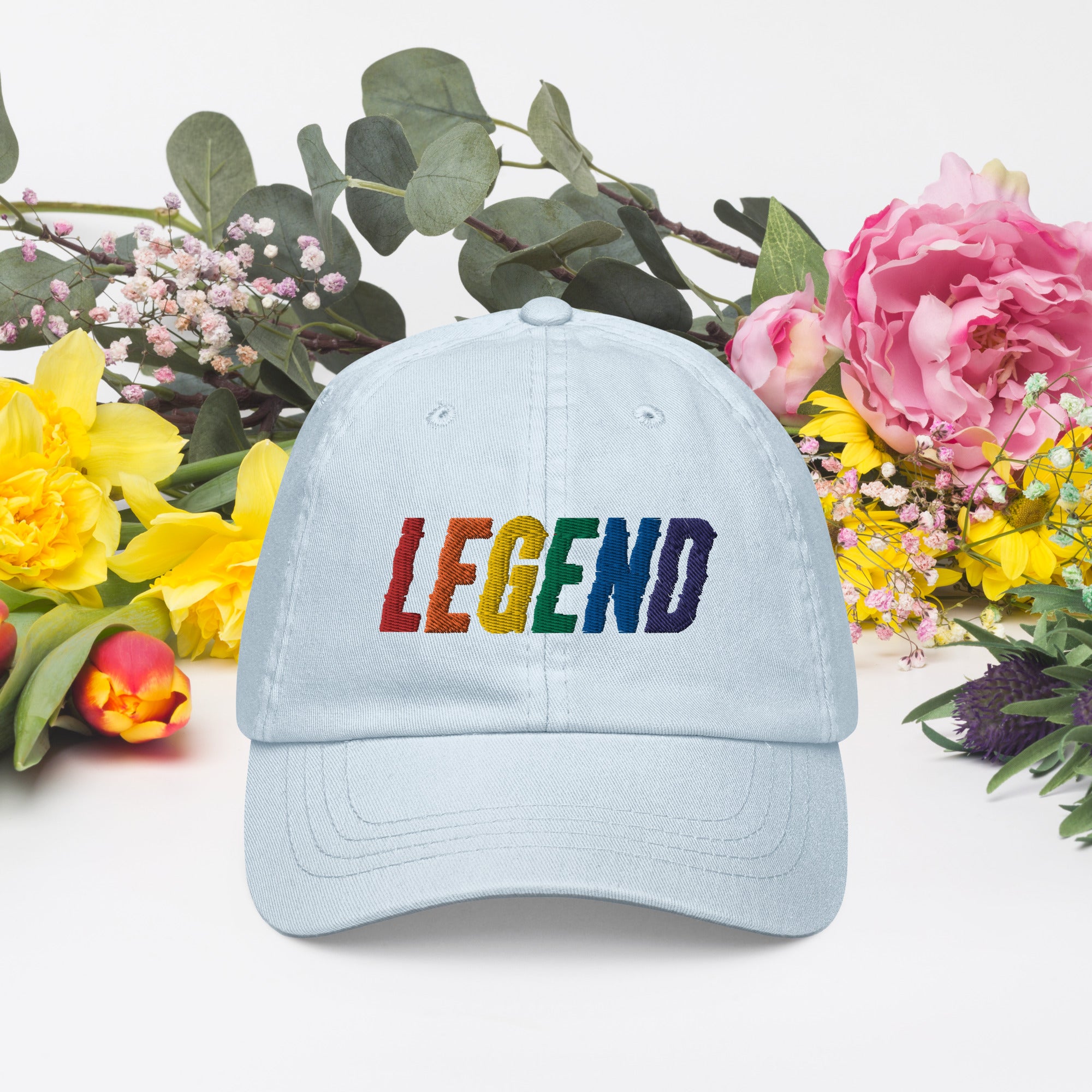 Pride Legend - Pastel baseball hat - JosephandMichael