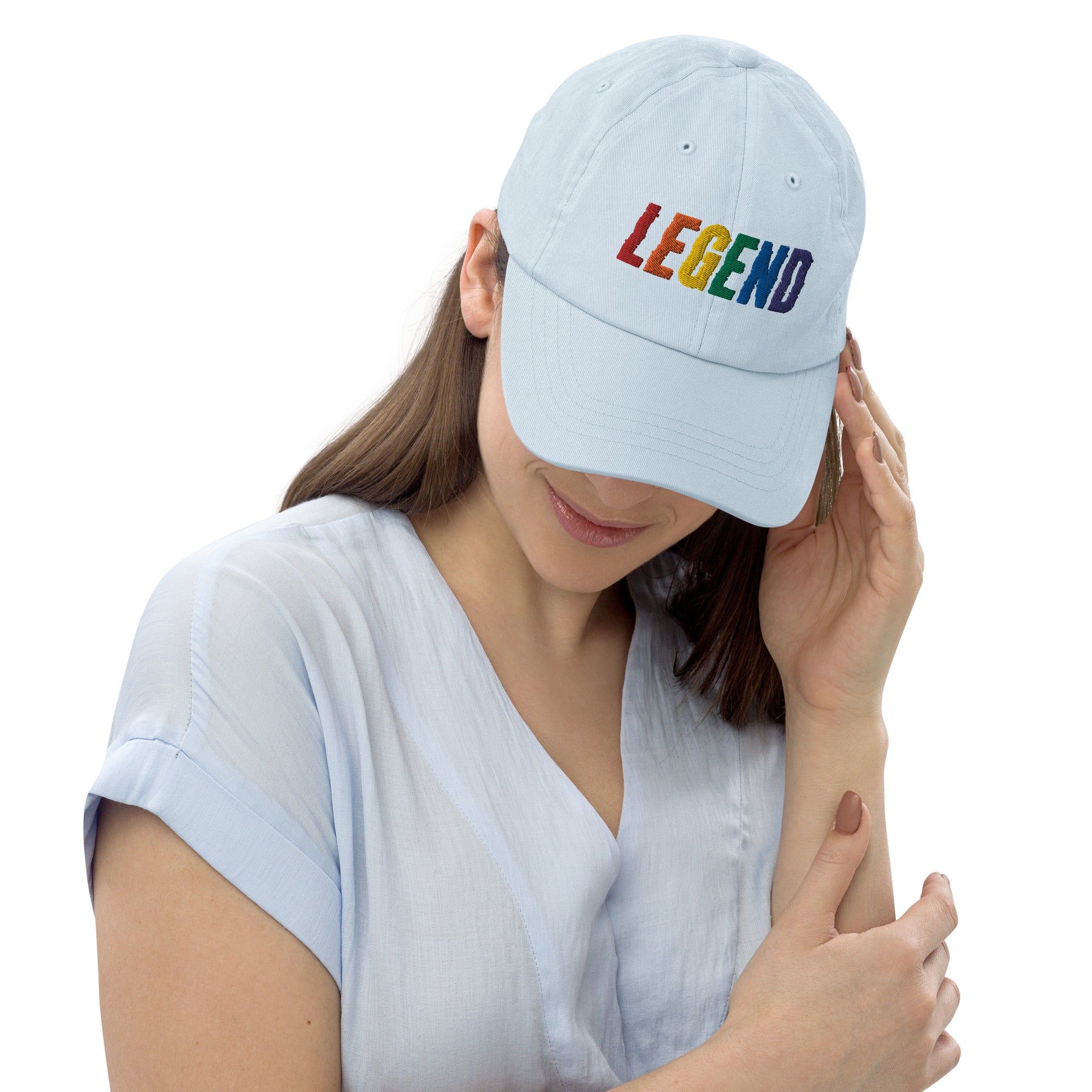 Pride Legend - Pastel baseball hat - JosephandMichael