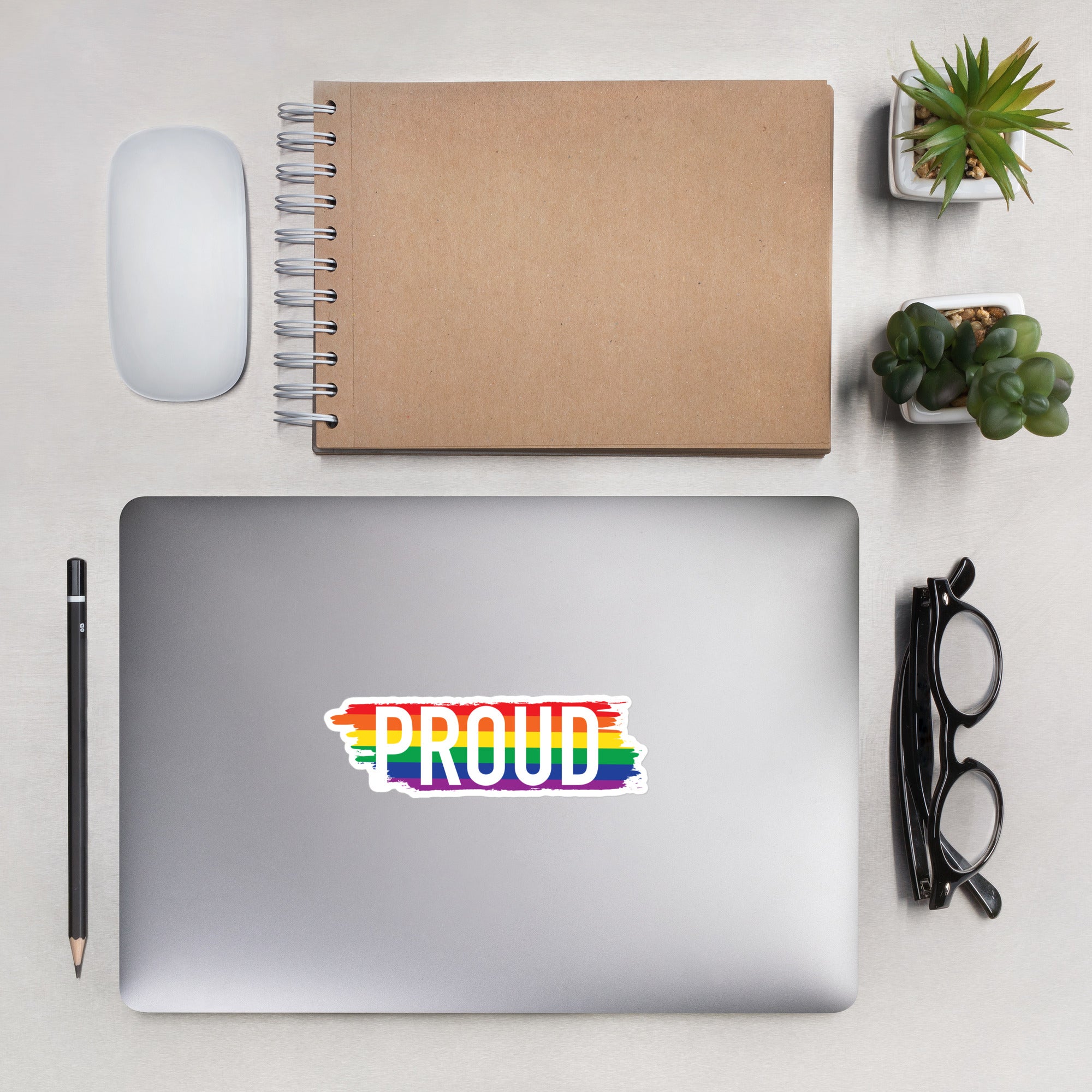 PROUD - Bubble-free stickers - JosephandMichael
