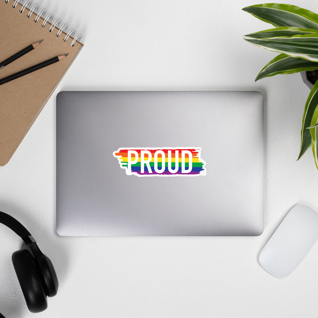 PROUD - Bubble-free stickers - JosephandMichael