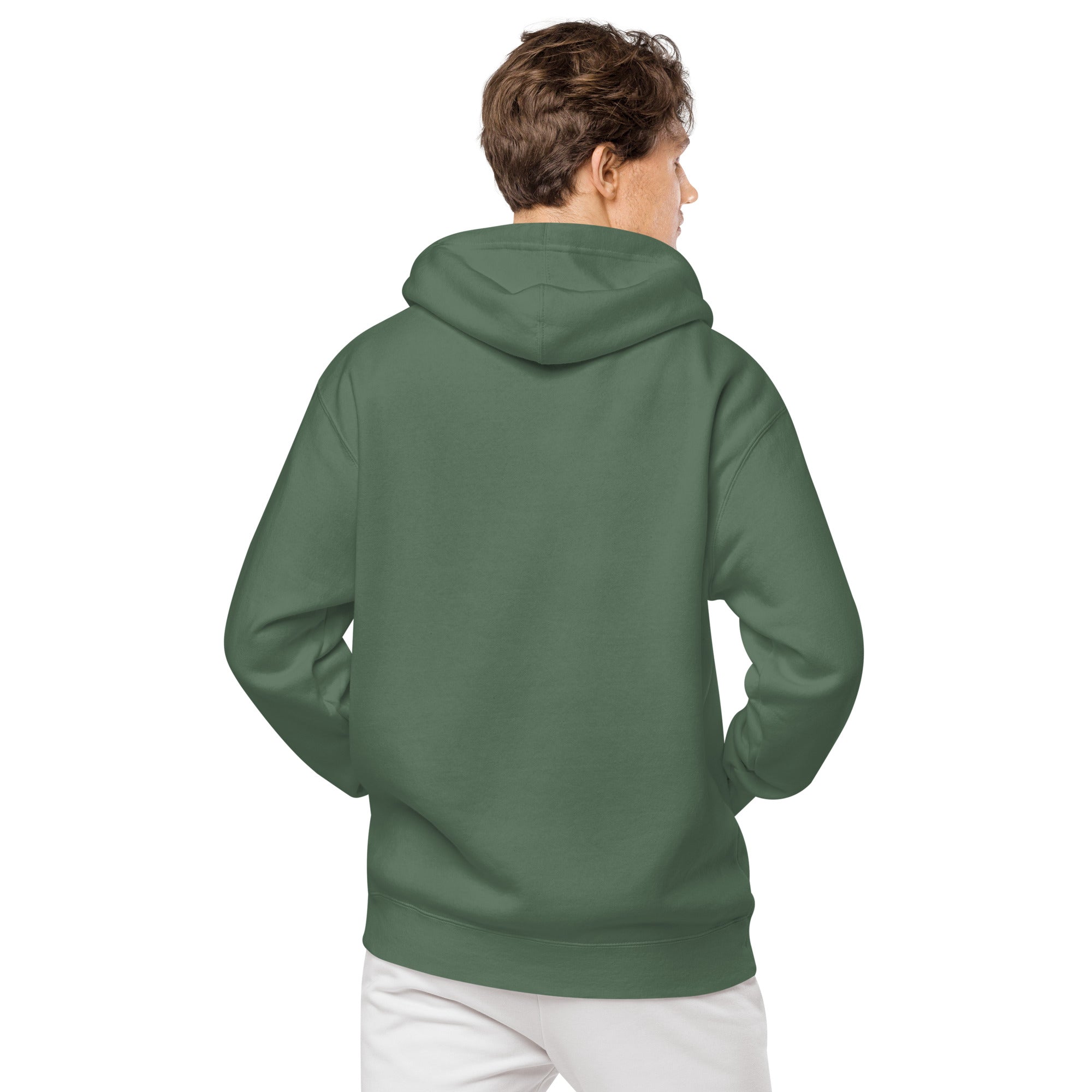 LOVE Stripe - Unisex pigment-dyed hoodie - JosephandMichael