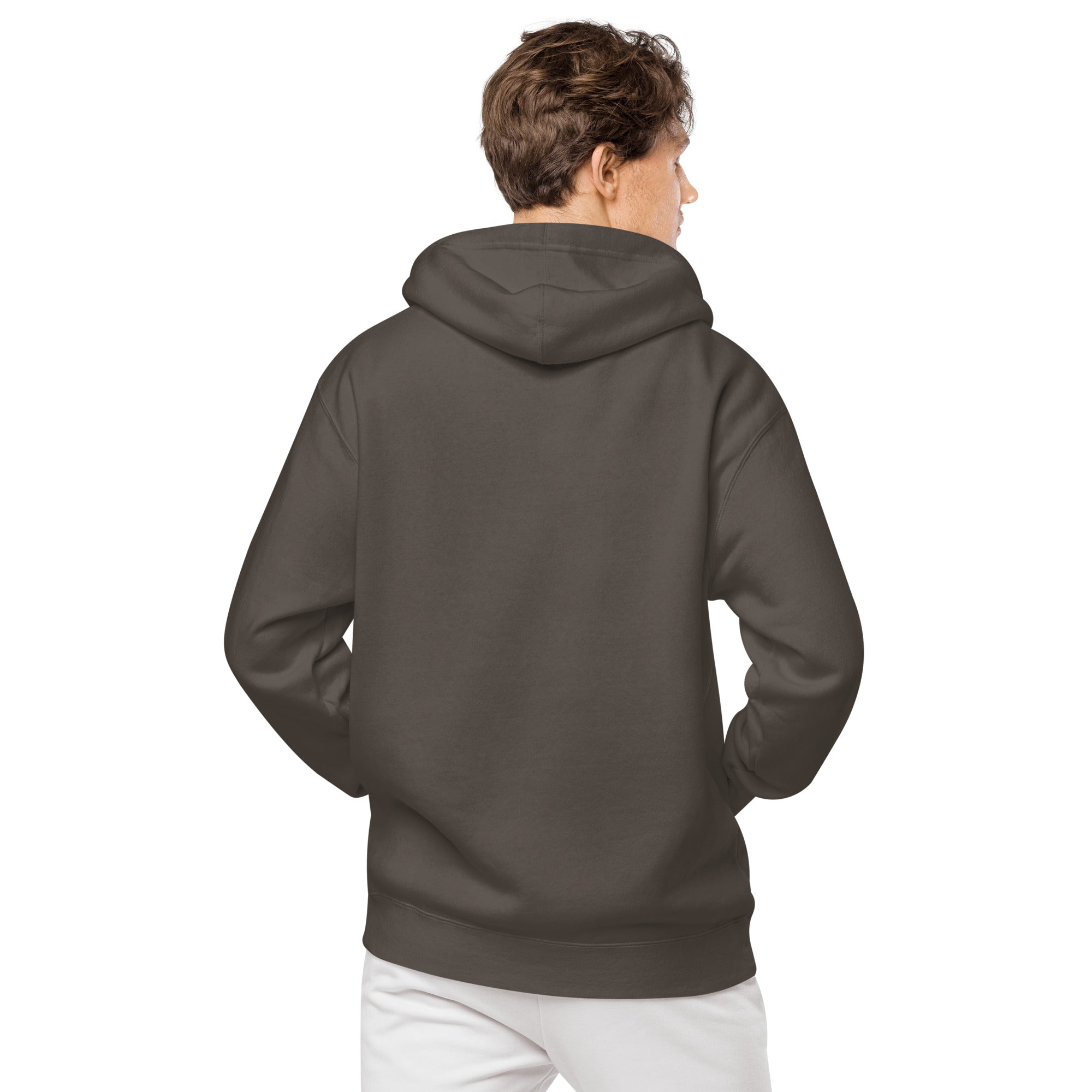 LOVE Stripe - Unisex pigment-dyed hoodie - JosephandMichael