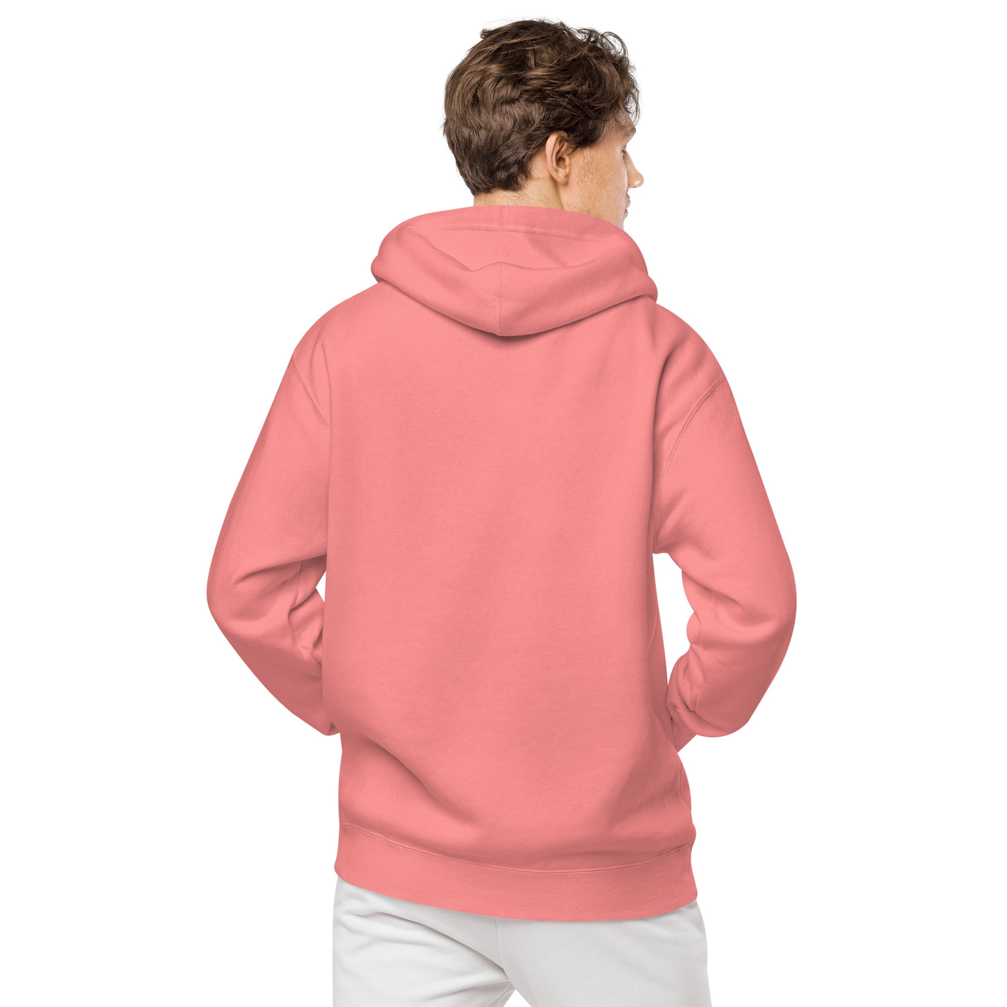 LOVE Stripe - Unisex pigment-dyed hoodie - JosephandMichael